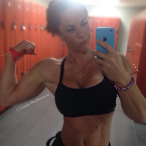 Linda Durbesson taking a selfie