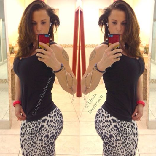 Linda Durbesson taking a selfie