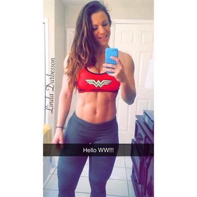 Linda Durbesson taking a selfie