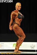 Nuriye Evans in a bikini