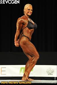 Nuriye Evans in a bikini