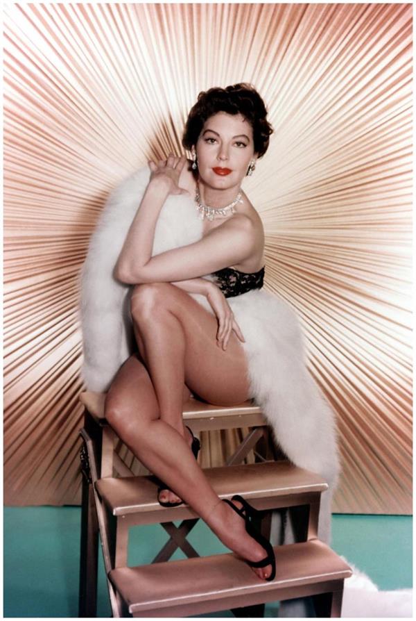 Ava Gardner in lingerie