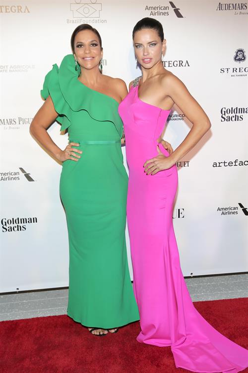 Adriana Lima Brazil Foundation Gala Miami at Perez Art Museum Miami in Miami March 15, 2014
