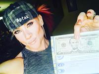 Amanda Michelle Folstad Ptak taking a selfie