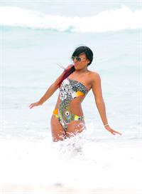 Alexandra Burke at Miami Beach on June 25, 2012