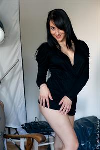 Teen Selena with big boobs enjoying pump dildo