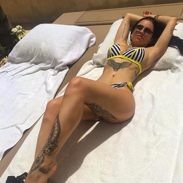 Gaelle Garcia in a bikini
