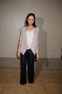 Alexis Bledel at the MTV Seven Studios in New York City 11-04-2011