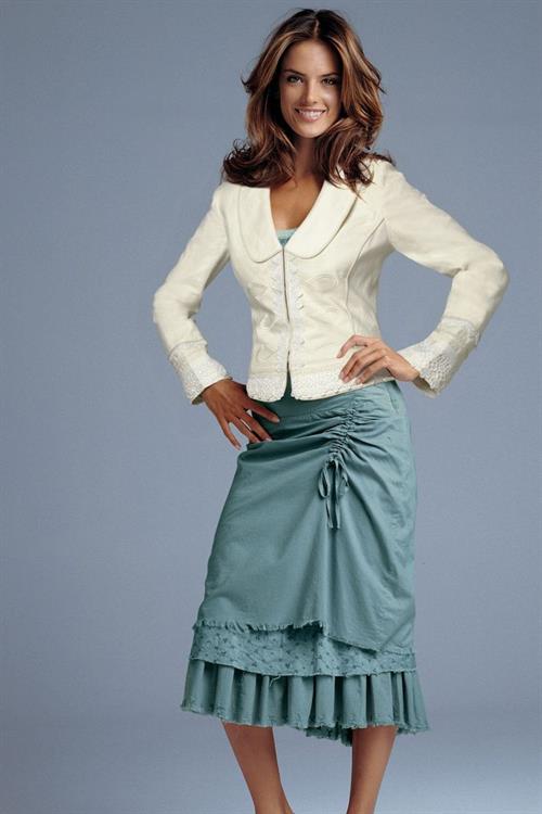 Alessandra Ambrosio in a Victoria's Secret photo shoot 