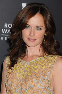 Alexis Bledel Rodeo Srive Walk of Style Award honoring Iman and Missoni on October 23, 2011 