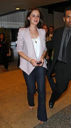 Alexis Bledel MTV Seven studios in New York City 11/4/2011 