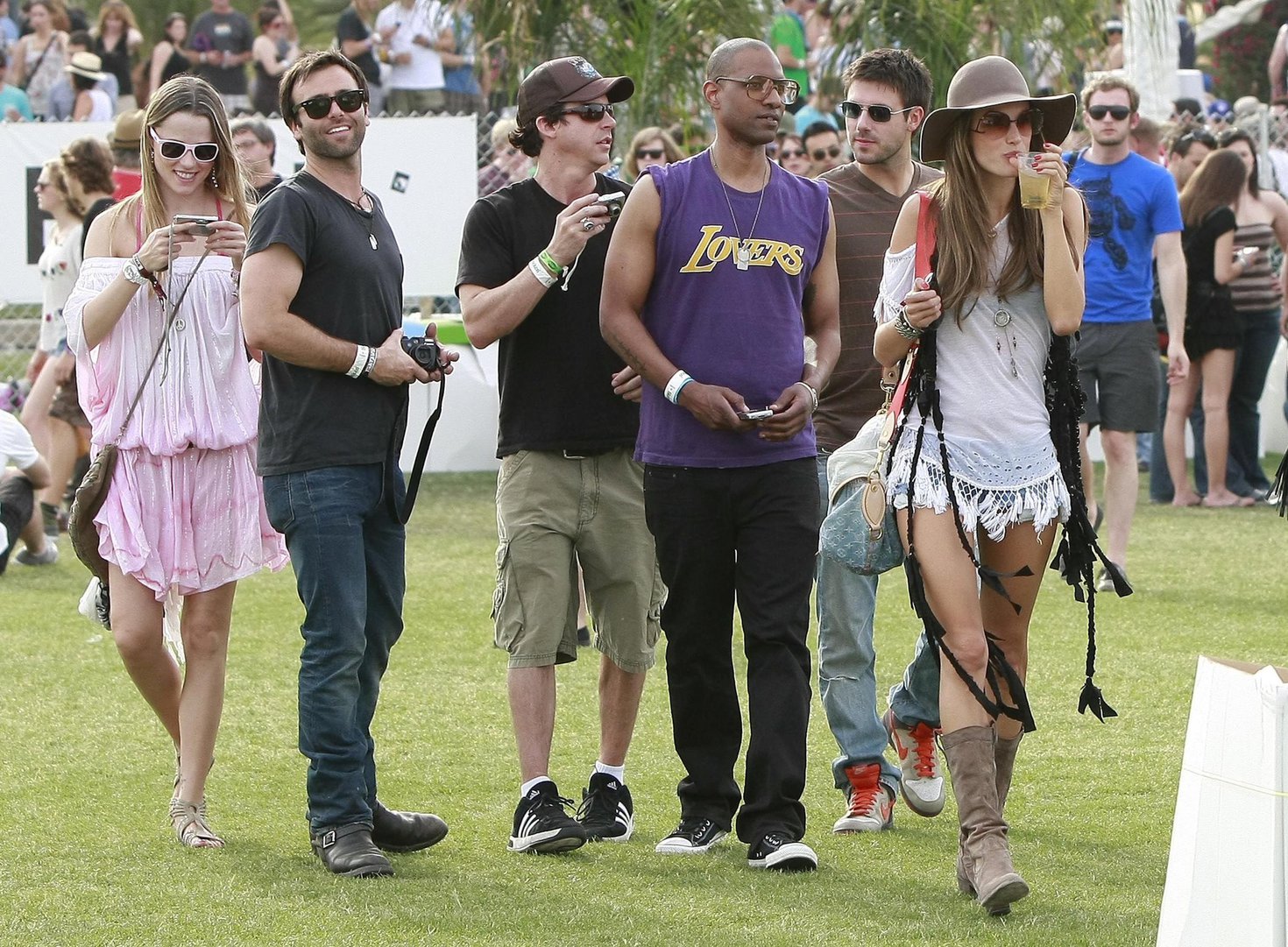 Alessandra Ambrosio Pictures Alessandra Ambrosio at day 2 of the Coachella Music and Arts Festival in Indio on April 18, 2010