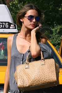 Alessandra Ambrosio AT&T store in New York City on July 16, 2010 