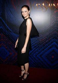 Alexis Bledel YSL Belle D'Opium fragrance launch on June 17, 2010 in New York City