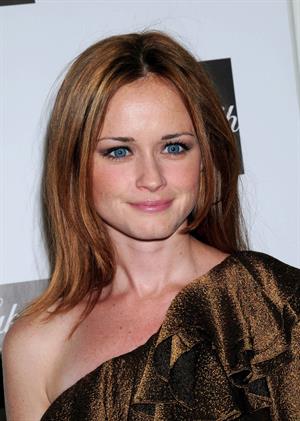 Alexis Bledel W Magazines September issue celebration on September 14, 2010 