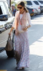 Alessandra Ambrosio at Country Mart in Brentwood on February 1, 2012 