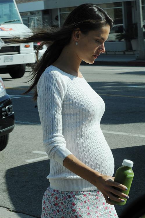 Alessandra Ambrosio at Country Mart in Brentwood on February 1, 2012 