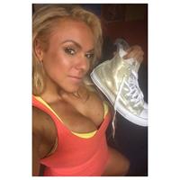 Minna Pajulahti taking a selfie