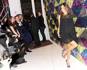 Alessandra Ambrosio Galeria Melissa Flagship store opening New York on February 8, 2012