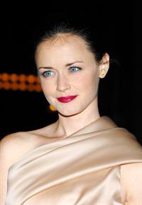 Alexis Bledel launch of the New Designers Floor at Saks Fifth Avenue in New York City 