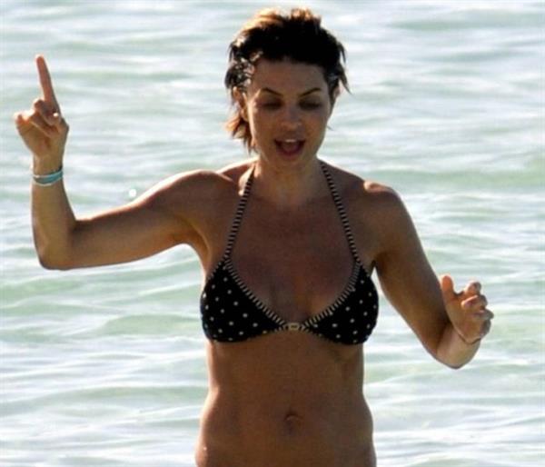 Lisa Rinna in a bikini