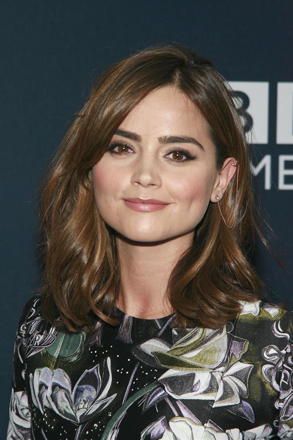 Jenna Coleman Doctor Who New York City premiere August 14, 2014