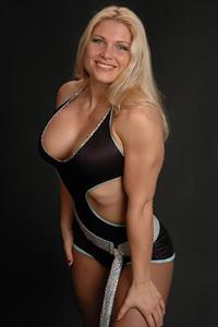 Beth Phoenix in a bikini
