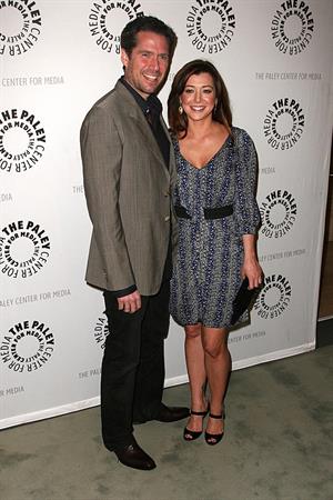 Alyson Hannigan at the How I Met Your Mother's 100th episode celebration on January 7, 2009