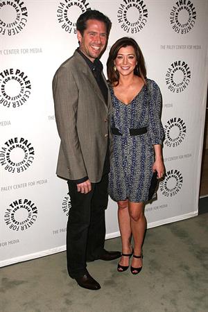 Alyson Hannigan at the How I Met Your Mother's 100th episode celebration on January 7, 2009
