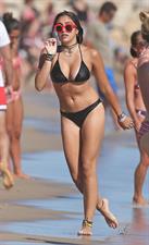 Lourdes Leon in a bikini in Cannes August 13, 2014