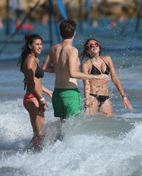 Lourdes Leon in a bikini in Cannes August 13, 2014