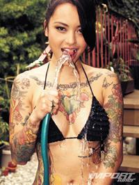 Levy Tran in a bikini