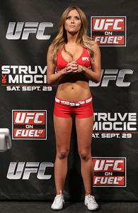 Brittney Palmer in a bikini