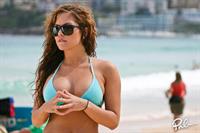 Brittney Palmer in a bikini