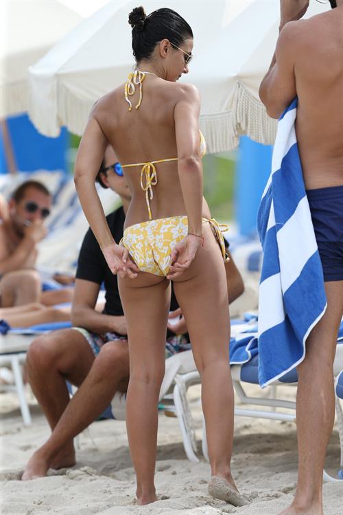 Emmanuelle Chriqui Bikini candids in Miami, 29 Aug 2013 