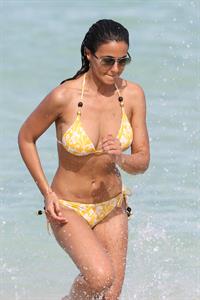 Emmanuelle Chriqui Bikini candids in Miami, 29 Aug 2013 