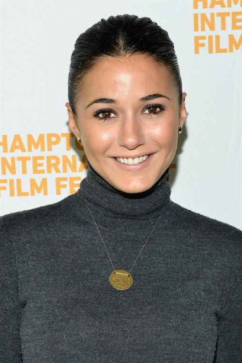 Emmanuelle Chriqui The 21st Annual Hamptons International Film Festival Day 3, on Oct 12, 2013 