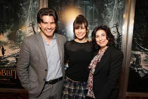 Evangeline Lilly 'The Hobbit: The Desolation of Smaug' Worlwide Fan Event in Los Angeles on Nov. 4, 2013 
