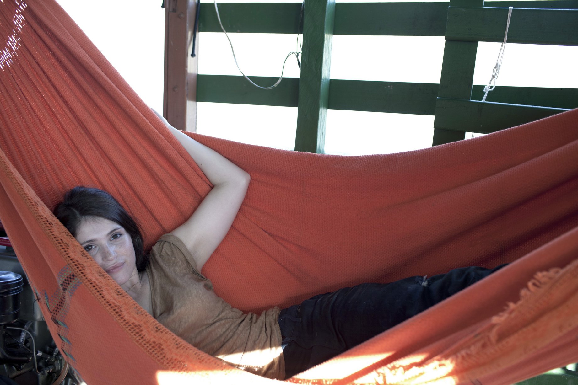 Gemma Arterton Visits Sky Rainforest Rescue, 01 Jul 2011 