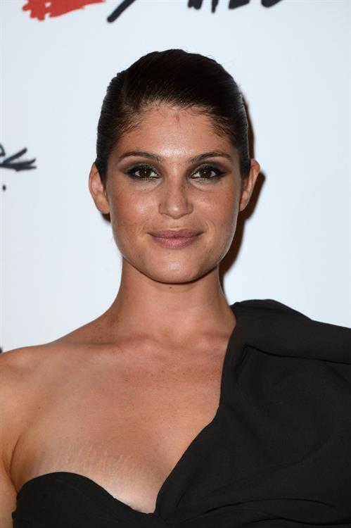 Gemma Arterton attending the Lancome Show by Alber Elbaz party in Paris - July 2, 2013 