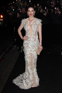 Hayley Atwell attends the 59th London Evening Standard Theatre Awards  