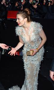 Hayley Atwell attends the 59th London Evening Standard Theatre Awards  