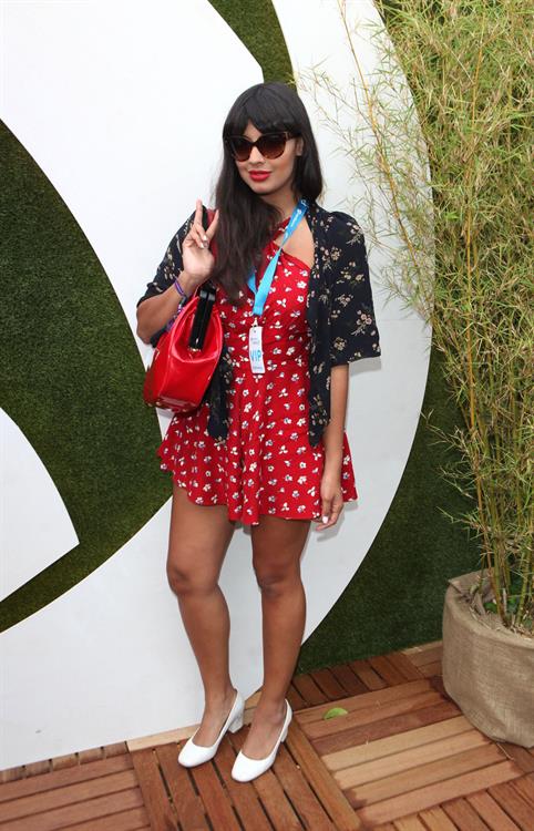 Jameela Jamil Barclaycard British Summer Time Concert in London, Jul. 14, 2013 