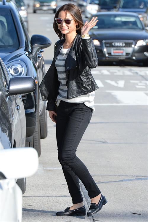 Jamie Chung shopping in LA 2/8/13 