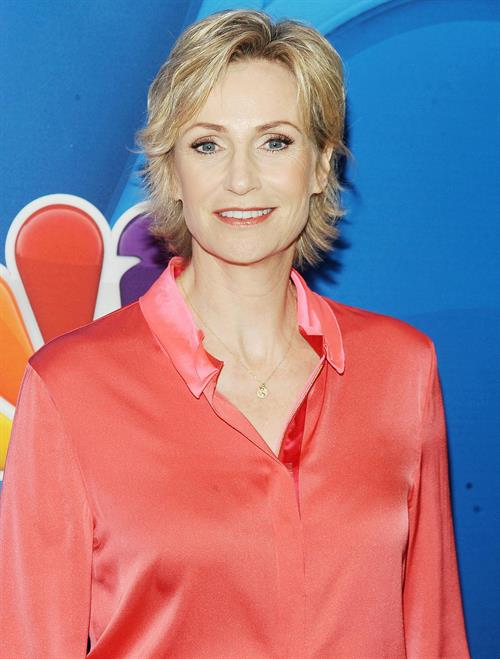 Jane Lynch NBC Upfront Presentation Red Carpet Event (May 13, 2013) 