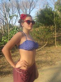 Anonymous in a bikini