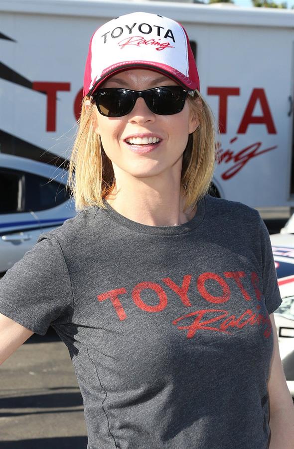 Jenna Elfman 8th Annual Toyota Pro/Celebrity Race-Practice Day 09-04-2013 