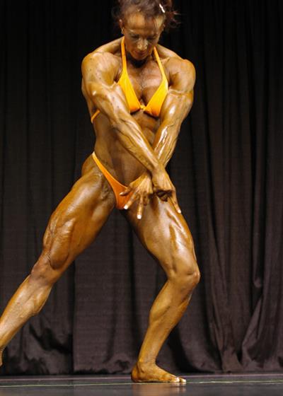 Janeen Lankowski in a bikini