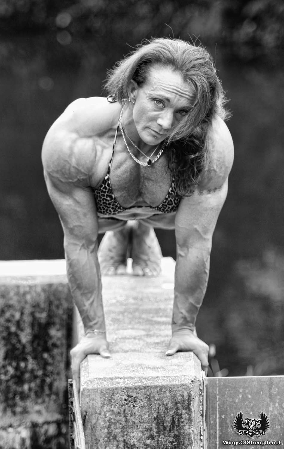 Janeen Lankowski in a bikini