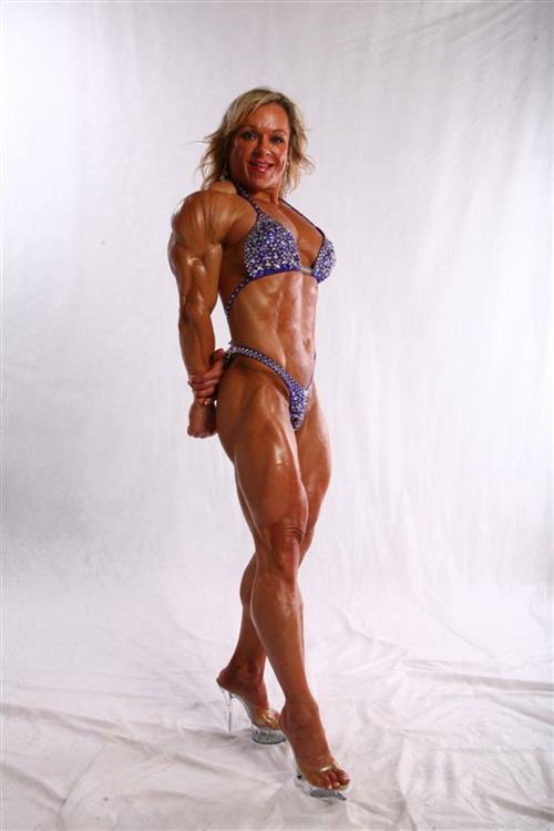 Lisa Aukland in a bikini